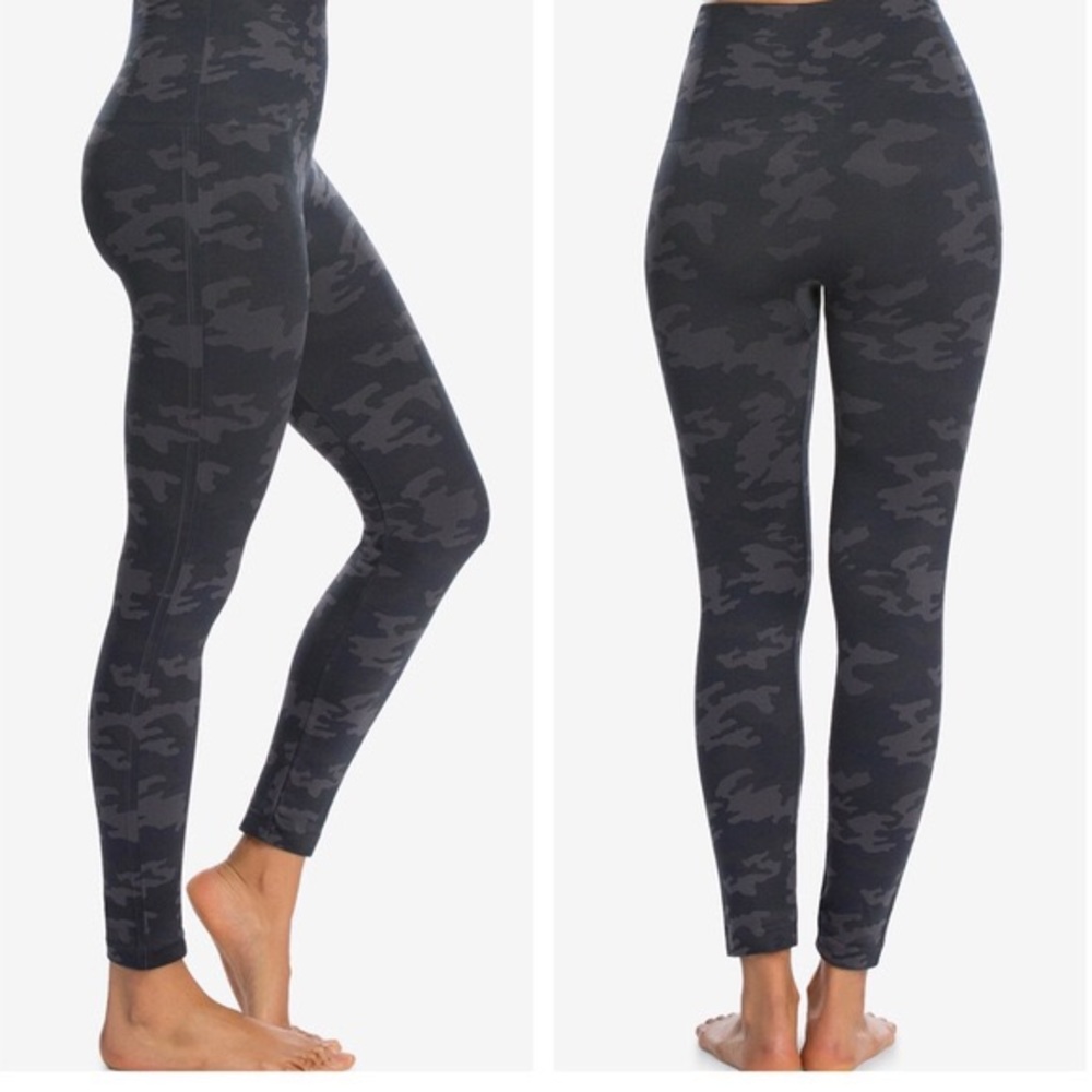 Spanx Look at Me Now Seamless Leggings Camo